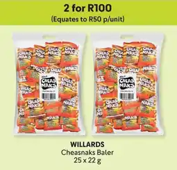 Makro WILLARDS Cheasnaks Baler offer