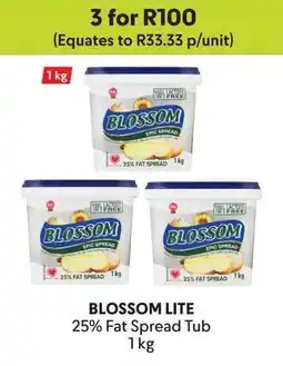 Makro BLOSSOM LITE 25% Fat Spread Tub offer