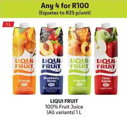 Makro LIQUI FRUIT 100% Fruit Juice offer