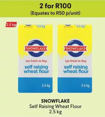 Makro SNOWFLAKE Self Raising Wheat Flour offer