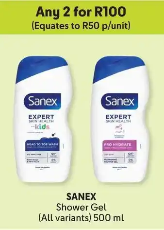 Makro SANEX Shower Gel offer