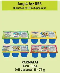 Makro PARMALAT Kidz Tubs offer