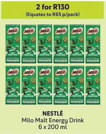 Makro NESTLÉ Milo Malt Energy Drink offer