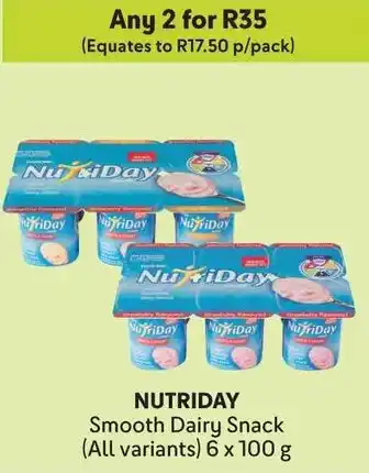 Makro NUTRIDAY Smooth Dairy Snack offer