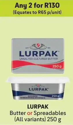 Makro LURPAK Butter or Spreadables offer