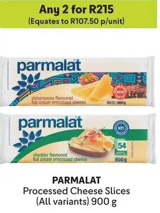 Makro PARMALAT Processed Cheese Slices offer