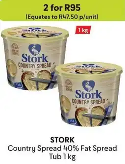 Makro STORK Country Spread 40% Fat Spread Tub offer