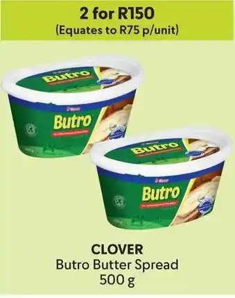 Makro CLOVER Butro Butter Spread offer