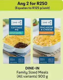 Makro DINE-IN Family Sized Meals offer