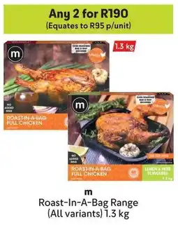 Makro m Roast-In-A-Bag Range offer