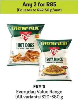 Makro FRY'S Everyday Value Range offer