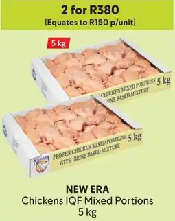 Makro NEW ERA Chickens IQF Mixed Portions offer