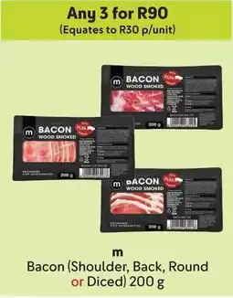 Makro m Bacon (Shoulder, Back, Round or Diced) offer