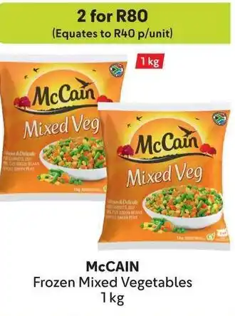 Makro McCAIN Frozen Mixed Vegetables offer