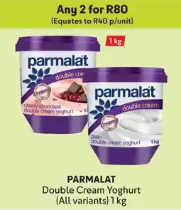 Makro PARMALAT Double Cream Yoghurt offer