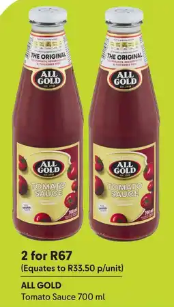 Makro ALL GOLD Tomato Sauce offer