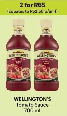 Makro WELLINGTON'S Tomato Sauce offer