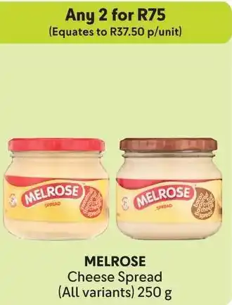 Makro MELROSE Cheese Spread offer