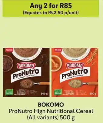 Makro BOKOMO ProNutro High Nutritional Cereal offer