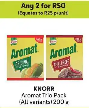 Makro KNORR Aromat Trio Pack offer