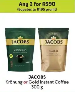 Makro JACOBS Krönung or Gold Instant Coffee offer