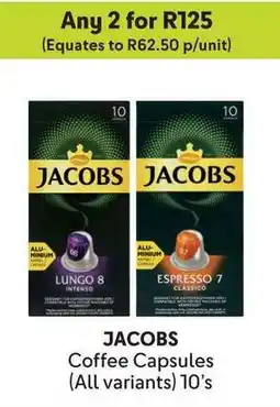 Makro JACOBS Coffee Capsules offer