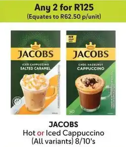 Makro JACOBS Hot or Iced Cappuccino offer