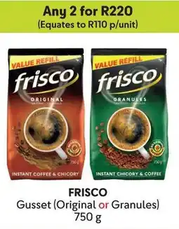 Makro FRISCO Gusset (Original or Granules) offer