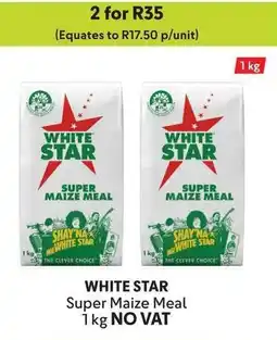 Makro WHITE STAR Super Maize Meal offer