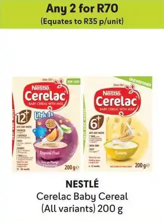 Makro NESTLÉ Cerelac Baby Cereal offer