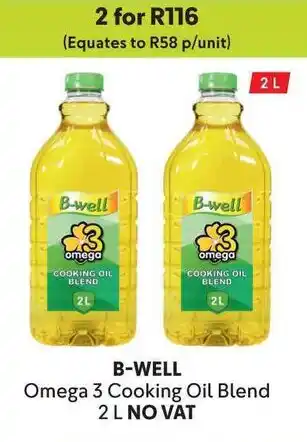 Makro B-WELL Omega 3 Cooking Oil Blend offer