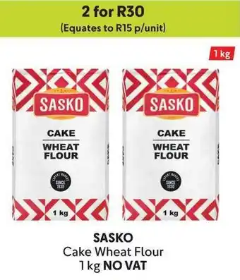 Makro SASKO Cake Wheat Flour offer