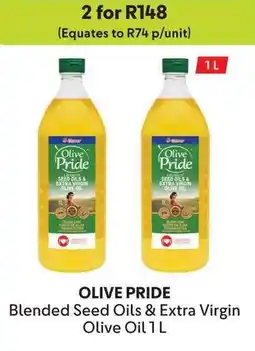 Makro OLIVE PRIDE Blended Seed Oils & Extra Virgin Olive Oil offer