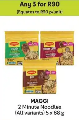 Makro MAGGI 2 Minute Noodles offer