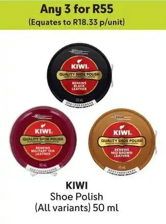 Makro KIWI Shoe Polish offer