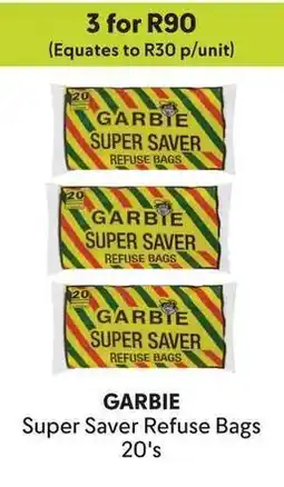 Makro GARBIE Super Saver Refuse Bags offer