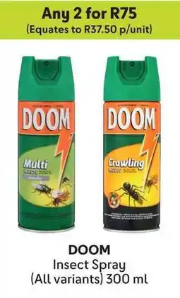 Makro DOOM Insect Spray offer