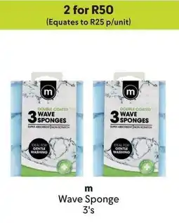 Makro m Wave Sponge offer