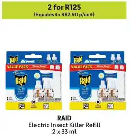 Makro RAID Electric Insect Killer Refill offer