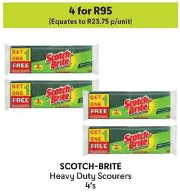 Makro SCOTCH-BRITE Heavy Duty Scourers offer