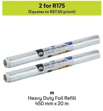 Makro m Heavy Duty Foil Refill offer