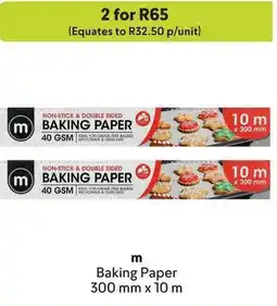 Makro m Baking Paper offer