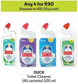 Makro DUCK Toilet Cleaner offer