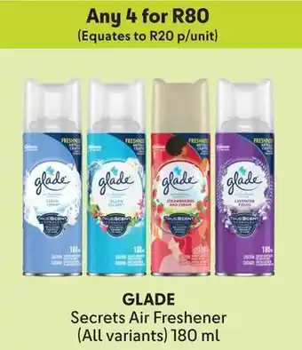 Makro GLADE Secrets Air Freshener offer