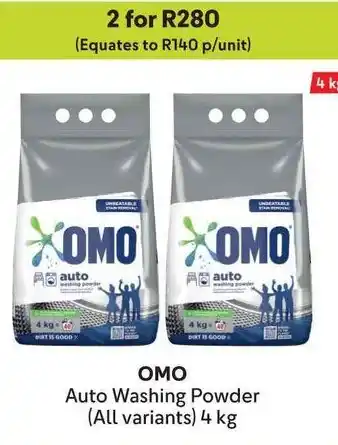 Makro OMO Auto Washing Powder offer