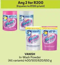 Makro VANISH In-Wash Powder offer