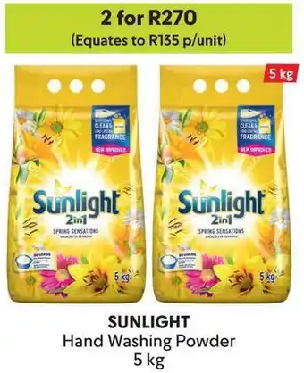 Makro SUNLIGHT Hand Washing Powder offer