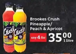 Oxford Freshmarket Brookes Crush Pineapple/ Peach & Apricot offer