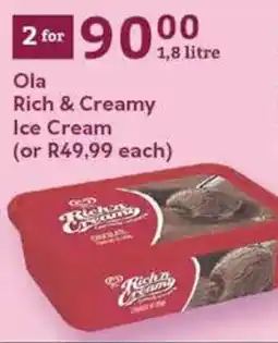 Oxford Freshmarket Ola Rich & Creamy Ice Cream offer