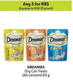 Makro DREAMIES Dry Cat Treats offer